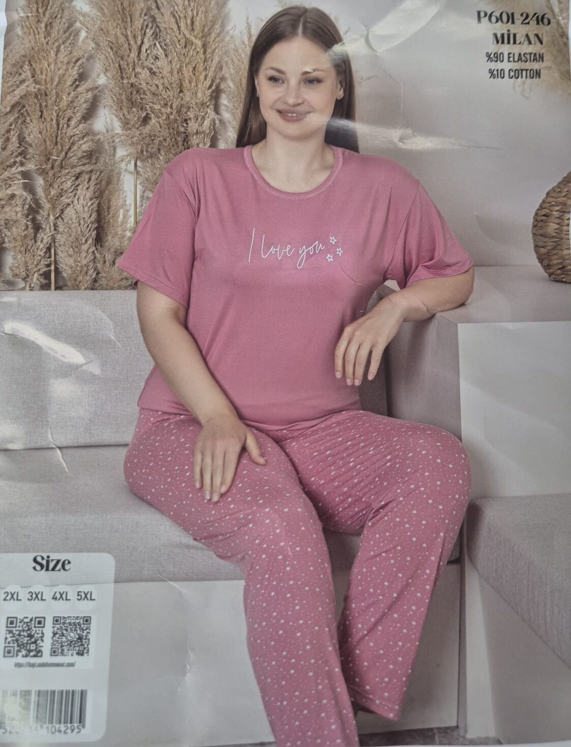 PİJAMA TAKIMI KISA KOL