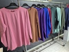 SIFIR YAKA UZUN KOL PAMUKLU