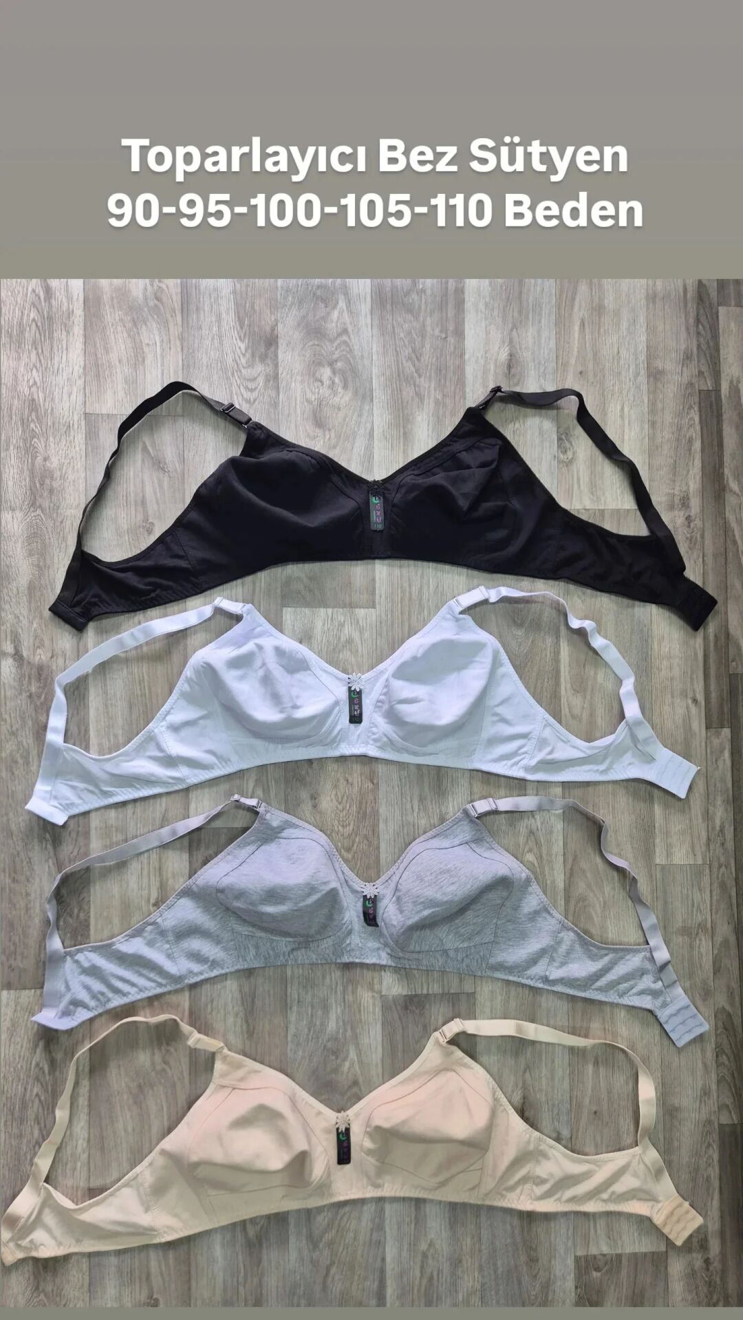 Toparlayıcı Bez Sütyen