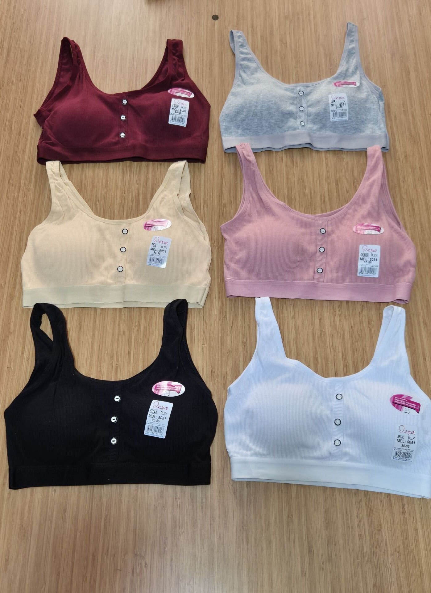 DÜĞMELİ KAŞKORSE BAYAN BÜSTİYER