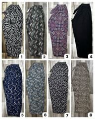 Viskon Penye Hantal Pantalon