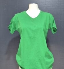 BAYAN V YAKA PAMUKLU KISA KOL BLUZ