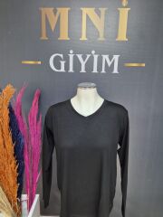 V Yaka Uzun Kol Bluz