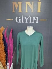 V Yaka Uzun Kol Bluz